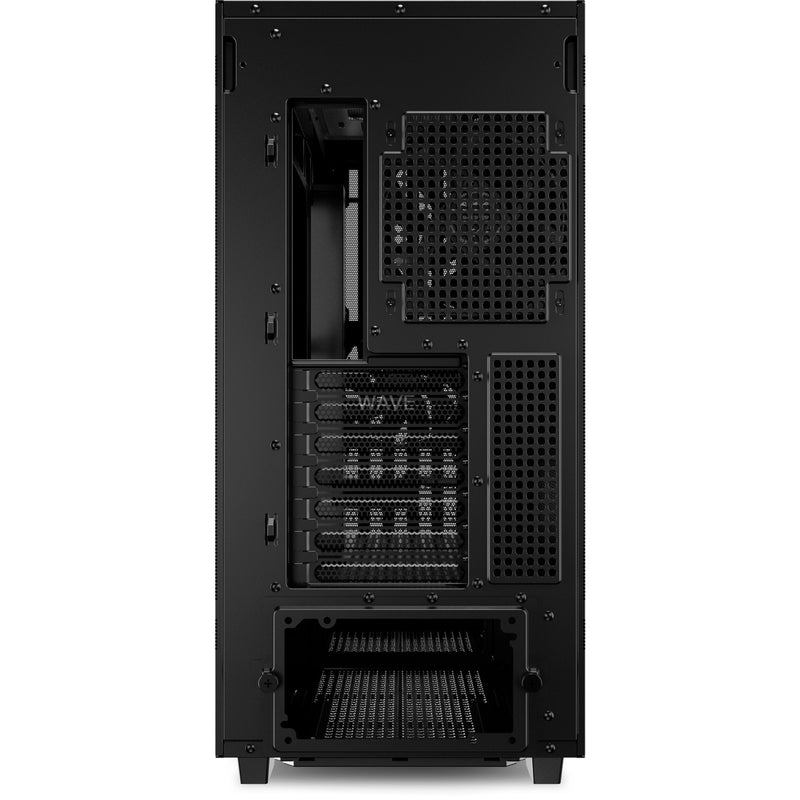 Afbeelding laden in galerijviewer, Sharkoon rebel c70m rgb midi tower behuizing (zwart houtkleur | 2x usb-a | 1x usb-c | rgb)
