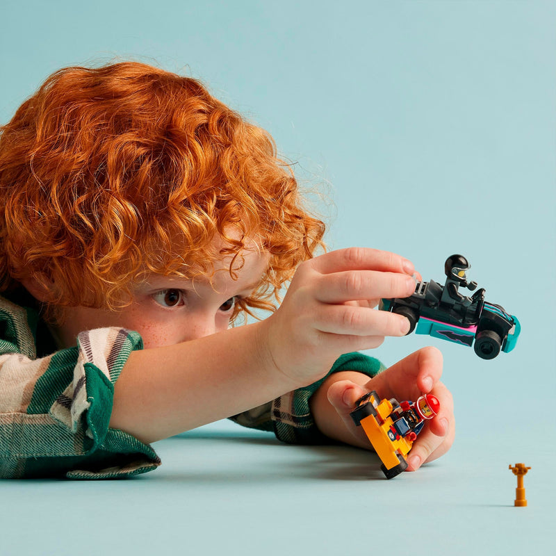 Afbeelding laden in galerijviewer, Lego city karts en racers - 60400
