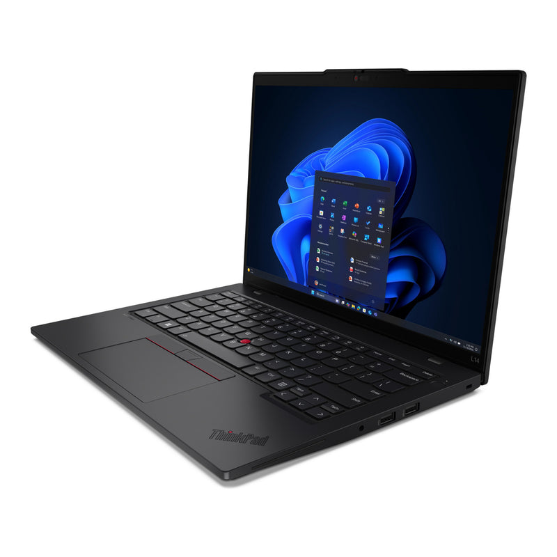 Afbeelding laden in galerijviewer, Lenovo thinkpad l14 gen 6 intel (21s6006tmh) 14 laptop (zwart | core ultra 5 225u | intel graphics | 16 gb | 512 gb ssd)
