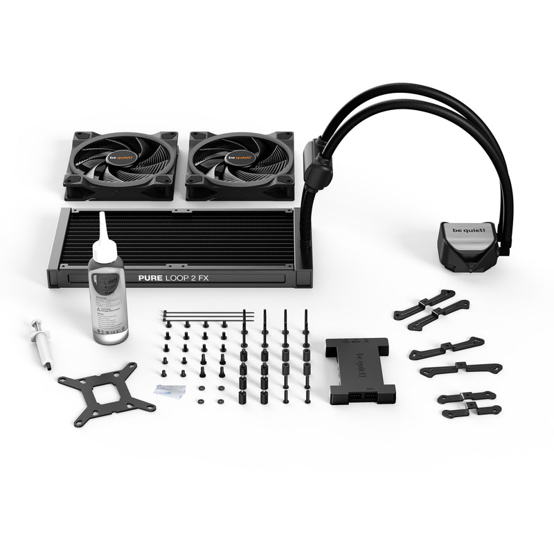 Afbeelding laden in galerijviewer, Be quiet! pure loop 2 fx 280 waterkoeling (zwart, 4-pins pwm fan-connector)
