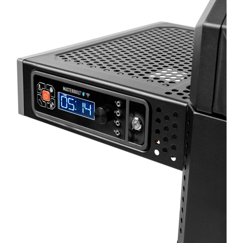Afbeelding laden in galerijviewer, Masterbuilt autoignite series 545 digitale houtskoolbarbecue en -rookoven (zwart, wifi-besturing)
