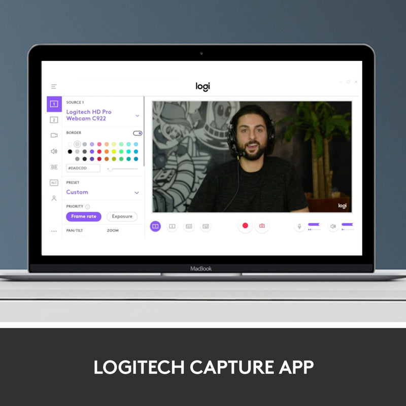 Afbeelding laden in galerijviewer, Logitech c920s pro hd webcam (zwart)
