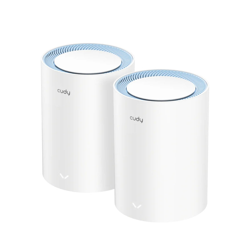 Afbeelding laden in galerijviewer, Cudy ac1200 mesh wi-fi system (2-pack) mesh router (wit)

