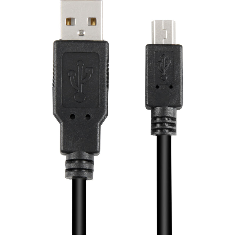 Afbeelding laden in galerijviewer, Sharkoon usb-a 2.0 > mini usb-b kabel (zwart, 1 meter, dubbele afscherming)
