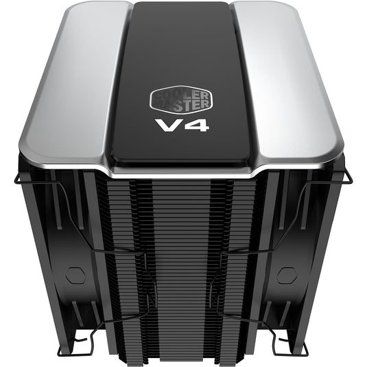 Cooler master v4 alpha 3dhp black cpu-koeler (zwart)