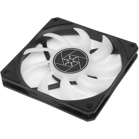 Silverstone vida 240 slim waterkoeling (zwart)