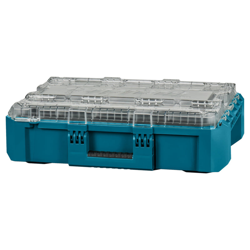 Afbeelding laden in galerijviewer, Makita maktrak organizer medium p-91045 gereedschapsbox (blauw zwart)

