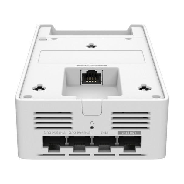 Afbeelding laden in galerijviewer, Tp-link omada eap775-wall be9300 wifi 7 access point (wit, mesh, 6-stream tri-band, poe)
