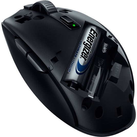 Razer orochi v2 mobile wireless gaming mouse (zwart, 18.000 dpi, 2.4 ghz + bluetooth)
