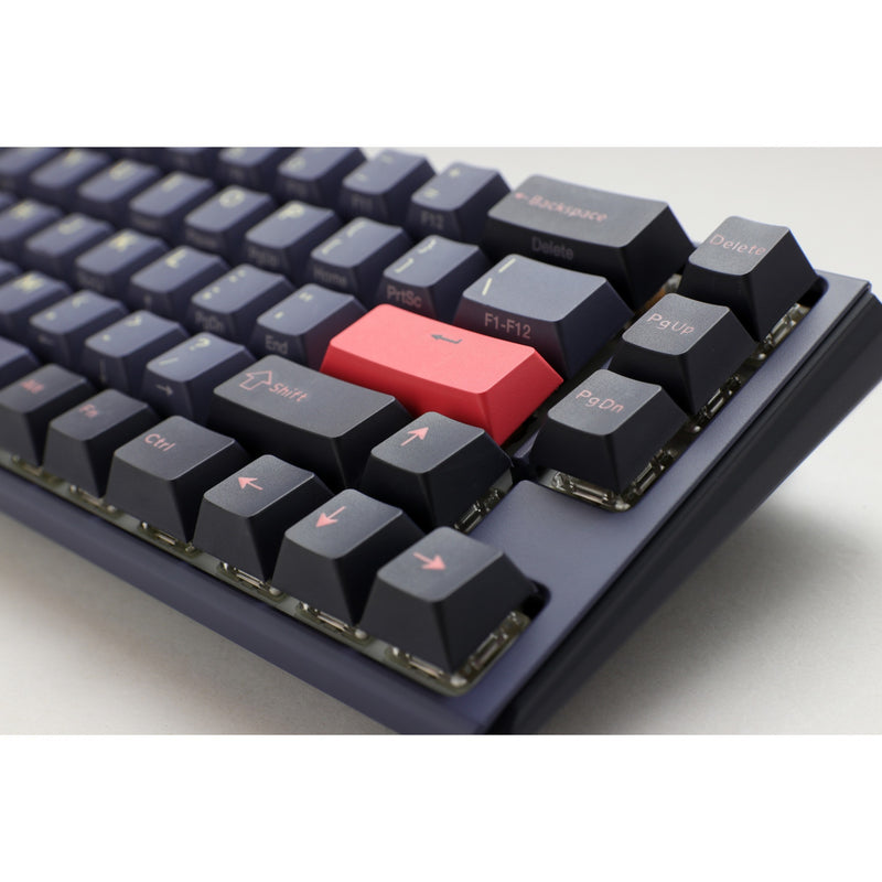 Afbeelding laden in galerijviewer, Ducky one 3 cosmic blue sf rgb mechanisch toetsenbord (donkerblauw, us lay-out (qwerty), cherry mx speed silver, 65%, rgb leds, double-shot pbt, hot-swappable, quack mechanics)
