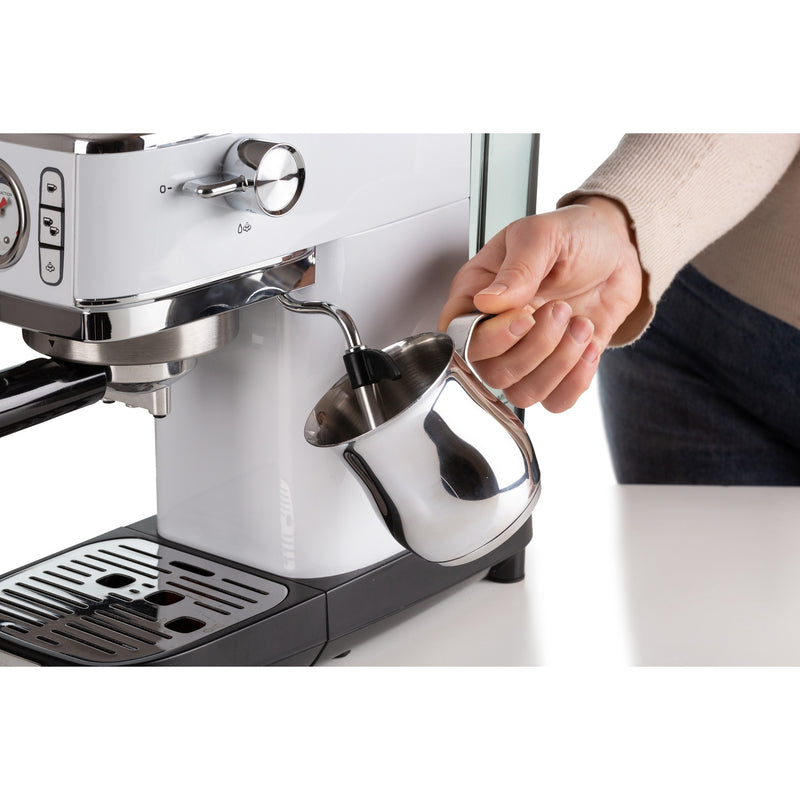 Afbeelding laden in galerijviewer, Ariete moderna espresso slim 1381 14 espressomachine (wit)
