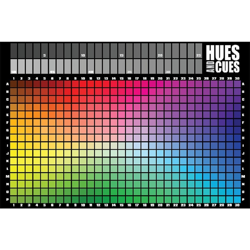 Afbeelding laden in galerijviewer, Usaopoly - hues and cues bordspel - familiespel - party spel - vanaf 8 jaar - voor 3 tot 10 spelers - engelstalige spelregels
