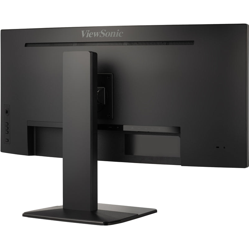 Afbeelding laden in galerijviewer, Viewsonic uwqhd curved docking monitor met kvm-switch vg3419c 34 ultrawide (zwart (mat), 1x hdmi, 1x displayport, usb-a, usb-b, usb-c, lan, audio)

