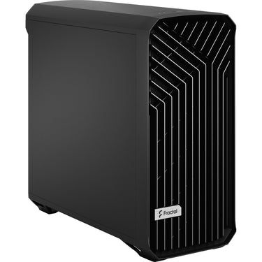 Fractal design torrent black solid midi tower behuizing (zwart | 2x usb-a | 1x usb-c)