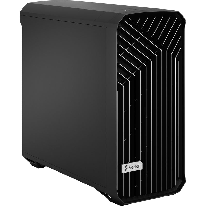 Afbeelding laden in galerijviewer, Fractal design torrent black solid midi tower behuizing (zwart | 2x usb-a | 1x usb-c)
