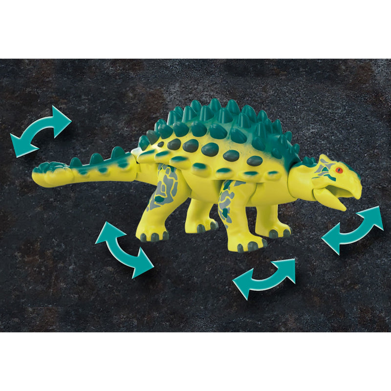 Afbeelding laden in galerijviewer, Playmobil dino rise - saichania: verdediging van de vechtersbazen constructiespeelgoed (70626)
