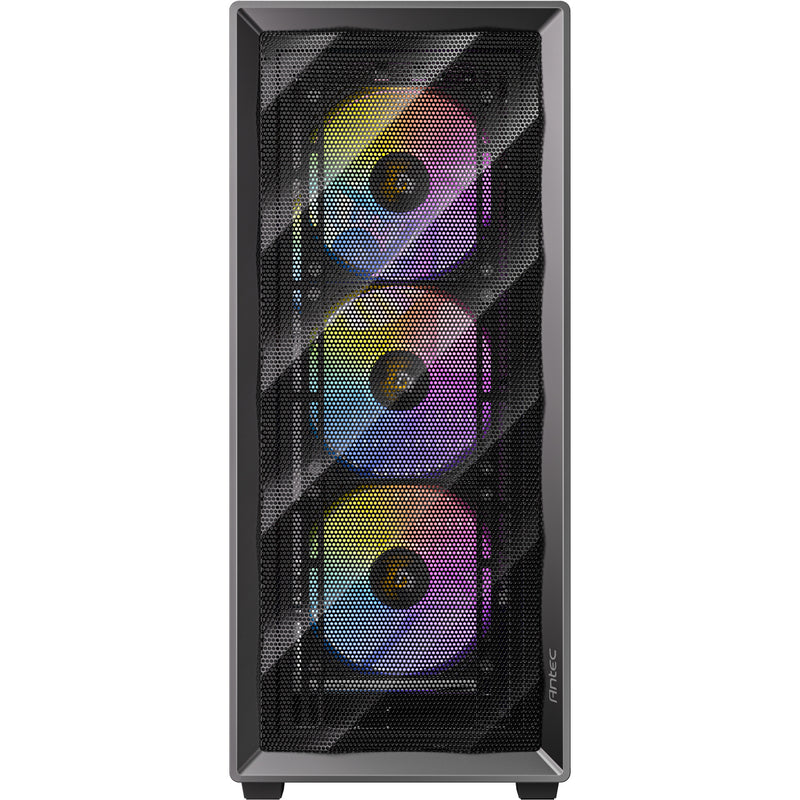 Afbeelding laden in galerijviewer, Antec ax85 argb midi tower behuizing (zwart | 2x usb-a | tempered glass)
