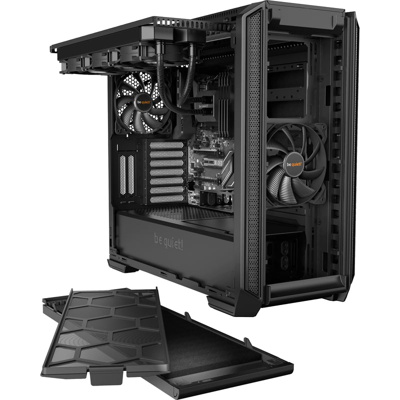 Afbeelding laden in galerijviewer, Be quiet! silent base 601 midi tower behuizing (zwart | 3x usb-a)
