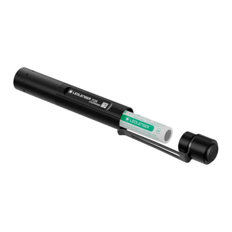 Afbeelding laden in galerijviewer, Ledlenser p2r zaklamp (zwart, 200 lm, 6000-7500k)
