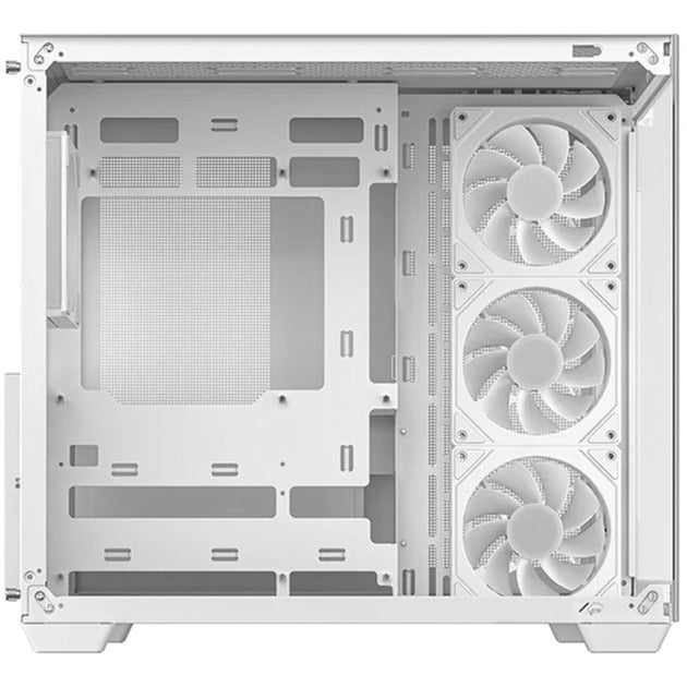 Afbeelding laden in galerijviewer, Deepcool cg530 4f midi tower behuizing (wit | 2x usb-a | 1x usb-c | rgb | tempered glass)
