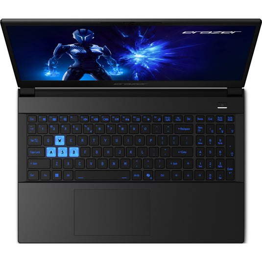 Erazer deputy 15 p1 md62761 15.6 gaming laptop (zwart | core 7 250h | rtx 5060 | 16 gb | 1 tb ssd)