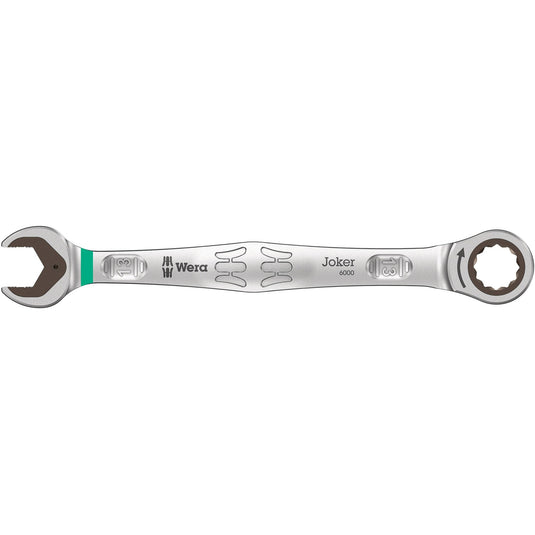 Wera 9631 magneetstrip 6000 joker 2 steek-ringratelsleutelset moersleutel (5‑delig)
