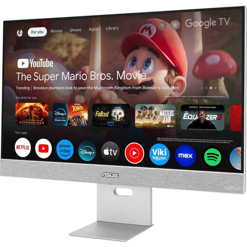 Afbeelding laden in galerijviewer, Asus zenscreen smart ms27uc 27 4k uhd monitor (grijs, displayport, hdmi, usb-c, audio, wlan, android 11)
