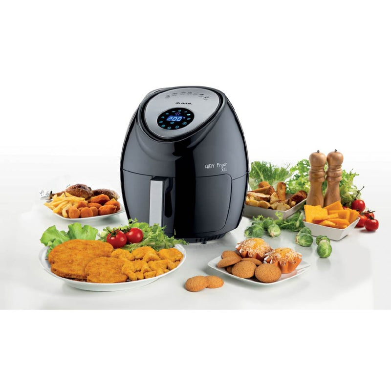 Afbeelding laden in galerijviewer, Ariete airy fryer xxl heteluchtfriteuse (zwart, 2.5 kg | 5.5 liter)
