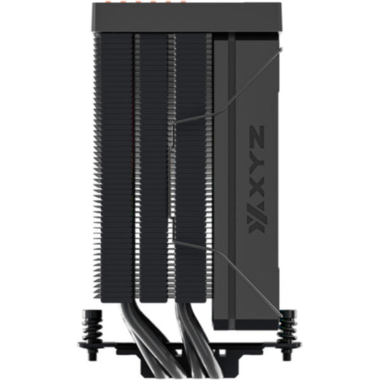 Xyz pc gear thermax 4 pulsar a-rgb cpu-koeler (zwart, argb, pwm)