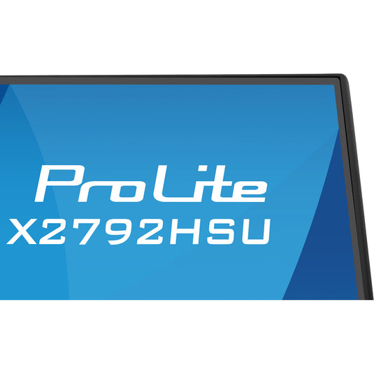 Iiyama prolite x2792hsu-b1 27 monitor (zwart (mat), hdmi, displayport, 2x usb-a, usb-b, 120 hz)