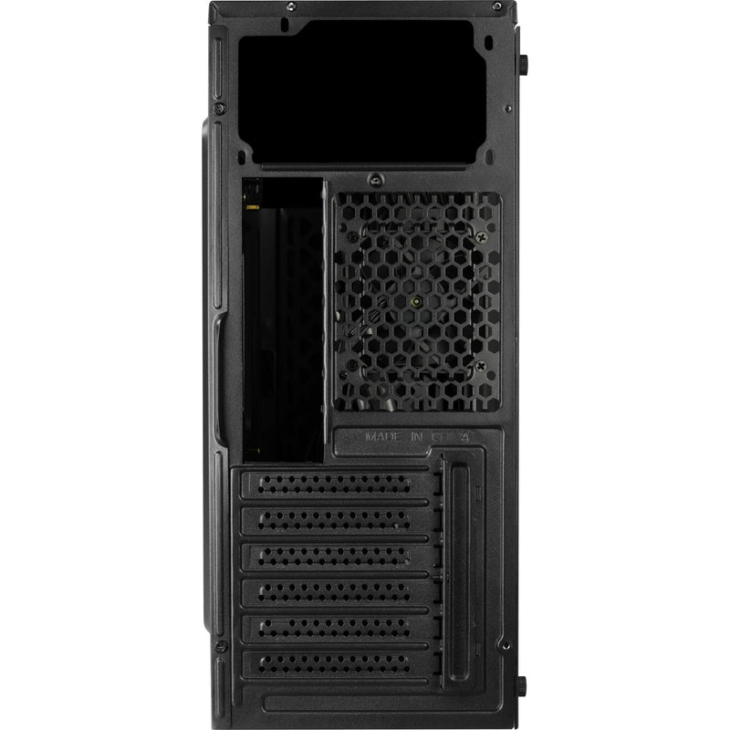 Afbeelding laden in galerijviewer, Aerocool streak midi tower behuizing (zwart | 3x usb-a | rgb | window)
