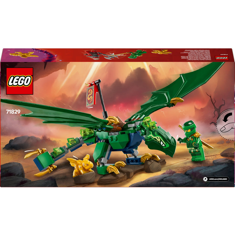 Afbeelding laden in galerijviewer, Lego ninjago 71829 lloyds groene bosdraak
