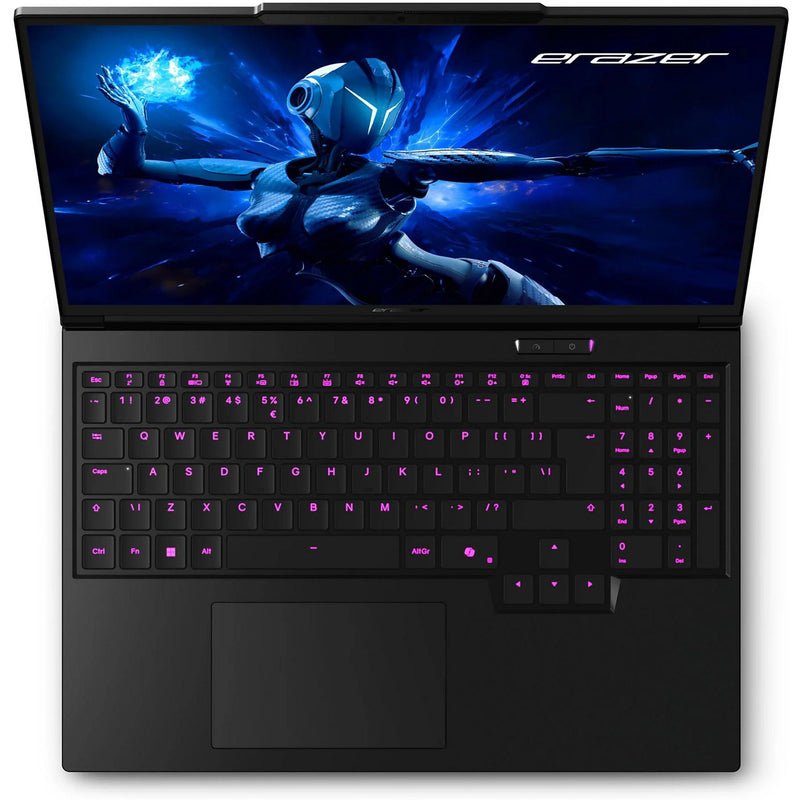 Afbeelding laden in galerijviewer, Erazer major 16 x1 md62736 16 gaming laptop (zwart | core ultra 7 255hx | rtx 5070 ti | 32 gb | 2 tb ssd)
