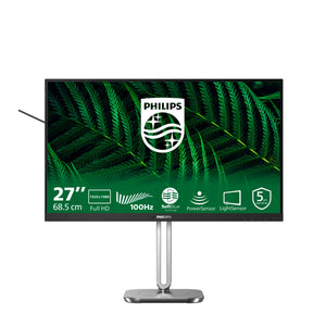 Philips 27b2g5200 27 monitor (zilver zwart, 1x displayport, 1x hdmi, 1x vga, 4x usb-a)