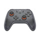 Gamesir nova lite multiplatform controller (transparant zwart, pc, steam, android, ios, switch, bluetooth 2.4 ghz usb)