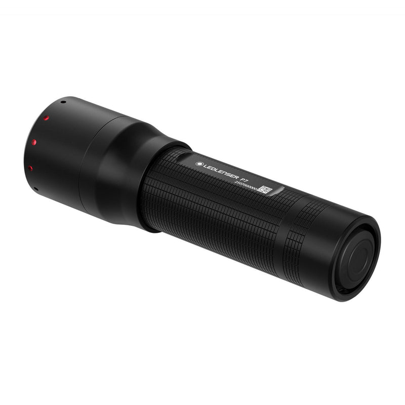 Afbeelding laden in galerijviewer, Ledlenser p7 zaklamp (zwart, 650 lm, 6000-7500k)
