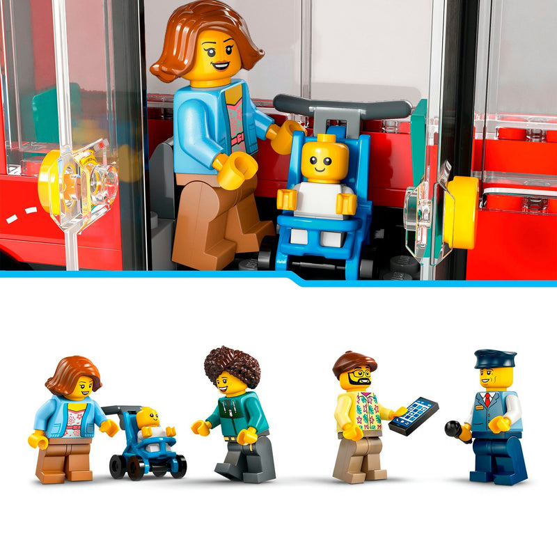 Afbeelding laden in galerijviewer, Lego city toeristische rode dubbeldekker - 60407
