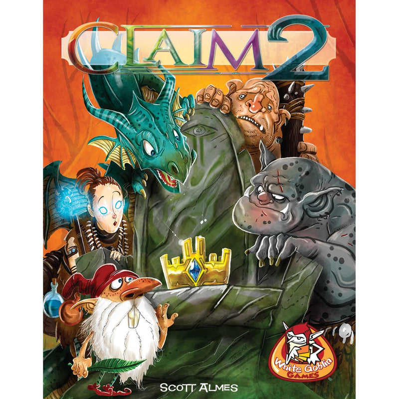 Afbeelding laden in galerijviewer, White goblin games claim 2 kaartspel (nederlands, 2 spelers, 25 minuten, vanaf 10 jaar)
