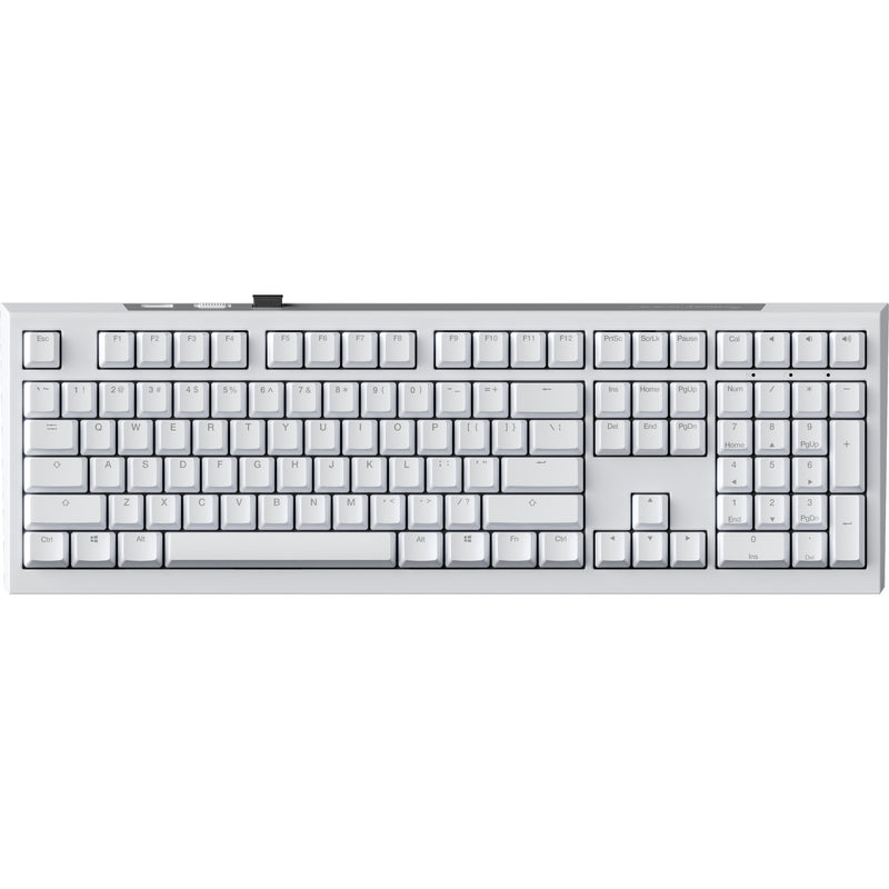 Afbeelding laden in galerijviewer, Ducky one x wireless rgb mechanisch toetsenbord (wit, us lay-out (qwerty), inductive, 100%, hot-swappable, pbt, 2.4 ghz | bluetooth | usb-c)
