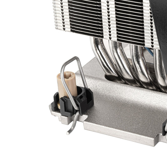 Silverstone sst-xe04-4677vb cpu-koeler (zwart, 4-pins pwm fan-connector)