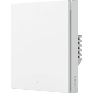Aqara smart wall switch h1 (no neutral, single rocker) - zigbee 3.0 - enkele schakelaar - zonder nul draad