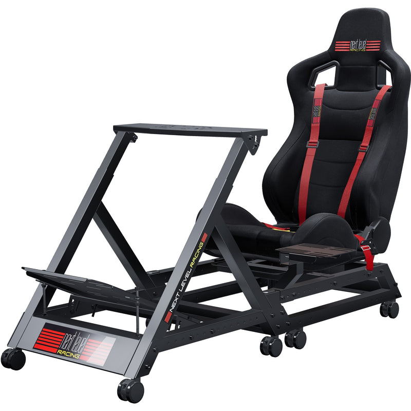Afbeelding laden in galerijviewer, Next level racing gttrack simulator cockpit racing simulator (zwart)
