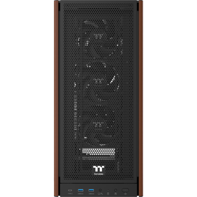 Afbeelding laden in galerijviewer, Thermaltake s370 ws midi tower behuizing (zwart | 2x usb-a | 1x usb-c | tempered glass)
