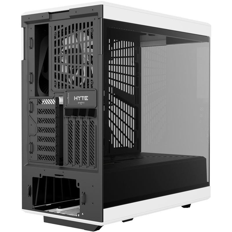 Afbeelding laden in galerijviewer, Hyte y40 midi tower behuizing (wit zwart | 2x usb-a | 1x usb-c | tempered glass)
