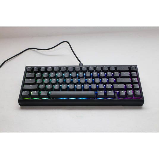 Ducky projectd tinker 65 met qmk via rgb mechanisch toetsenbord (zwart, us lay-out (qwerty), cherry mx brown, 65%, rgb leds, double-shot pbt, hot-swappable, gasket mount)