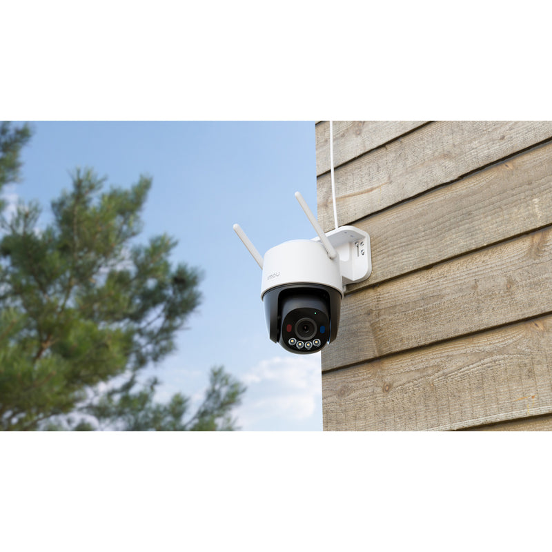 Afbeelding laden in galerijviewer, Imou cruiser sc 4k - beveiligingscamera voor buiten – 4k ultra hd (8mp) – 360° pan tilt – slimme persoonsdetectie tracking – kleur nachtzicht – sirene waarschuwingslicht – wi-fi 6 poe
