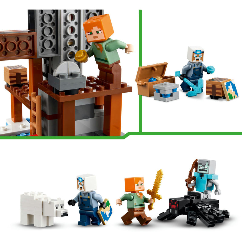 Afbeelding laden in galerijviewer, Lego minecraft de pikhouweelmijn bouwpakket voor kinderen - 21277
