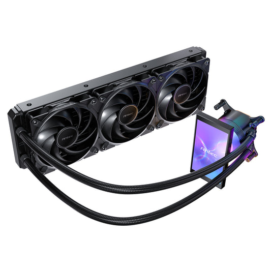 Antec vortex view 360 waterkoeling (zwart)