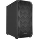 Sharkoon ak3 midi tower behuizing (zwart | 2x usb-a | 1x usb-c)