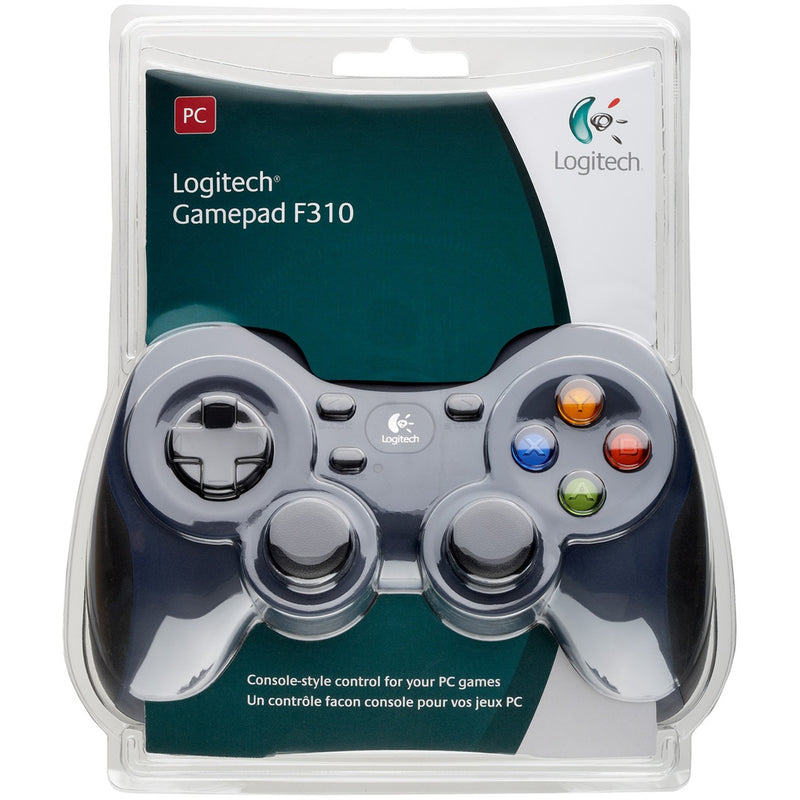 Afbeelding laden in galerijviewer, Logitech gamepad f310 (donkerblauw zwart)
